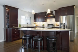 Traditional kitchen cabinets in Victoria BC